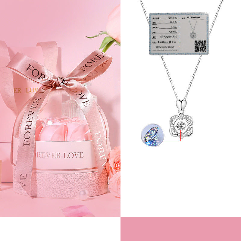 520 Valentine's Day Gifts For Girlfriends Premium Necklace